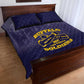 Buffalo Soldier Quilt Bed Set African American Heroes - Navy Blue - African Pride