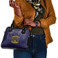 Buffalo Soldier Shoulder Handbag African American Heroes - Navy Blue - African Pride
