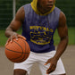 Personalized Buffalo Soldier Sleeveless Hoodie African American Heroes - Navy Blue - African Pride