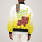 Melkam Enkutatash Ethiopian Bomber Jacket Kebero Drum With Adey Abeba Flower - African Pride
