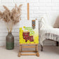 Melkam Enkutatash Ethiopian Canvas Wall Art Kebero Drum With Adey Abeba Flower - African Pride