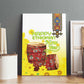 Melkam Enkutatash Ethiopian Canvas Wall Art Kebero Drum With Adey Abeba Flower - African Pride