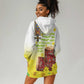 Melkam Enkutatash Ethiopian Hoodie Dress Kebero Drum With Adey Abeba Flower - African Pride
