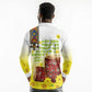 Melkam Enkutatash Ethiopian Long Sleeve Polo Shirt Kebero Drum With Adey Abeba Flower - African Pride