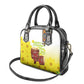 Melkam Enkutatash Ethiopian Shoulder Handbag Kebero Drum With Adey Abeba Flower - African Pride