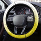 Melkam Enkutatash Ethiopian Steering Wheel Cover Kebero Drum With Adey Abeba Flower - African Pride