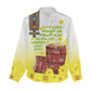 Melkam Enkutatash Ethiopian Women Casual Shirt Kebero Drum With Adey Abeba Flower - African Pride