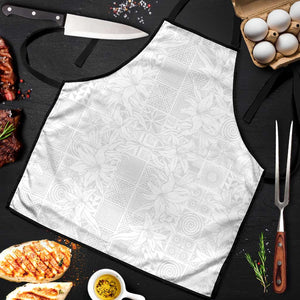 Nigeria Osun-Osogbo Festival Apron White Lily Lei With Yoruba Pattern