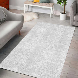Nigeria Yoruba Osun-Osogbo Festival Area Rug White Lily Lei - African Pride