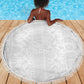 Nigeria Yoruba Osun-Osogbo Festival Beach Blanket White Lily Lei - African Pride