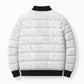 Nigeria Osun-Osogbo Festival Bomber Puffer Jacket White Lily Lei With Yoruba Pattern