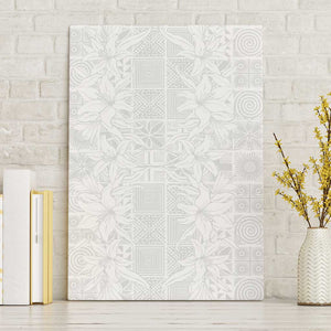 Nigeria Yoruba Osun-Osogbo Festival Canvas Wall Art White Lily Lei - African Pride