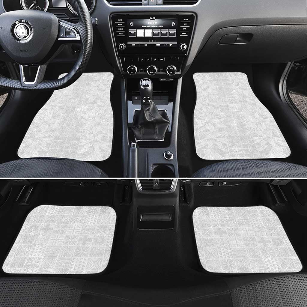 Nigeria Yoruba Osun-Osogbo Festival Car Mats White Lily Lei - African Pride