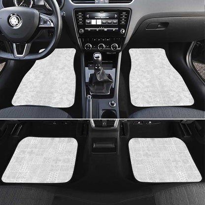 Nigeria Yoruba Osun-Osogbo Festival Car Mats White Lily Lei - African Pride