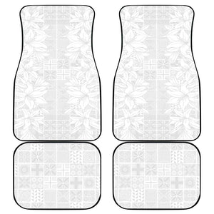 Nigeria Yoruba Osun-Osogbo Festival Car Mats White Lily Lei - African Pride