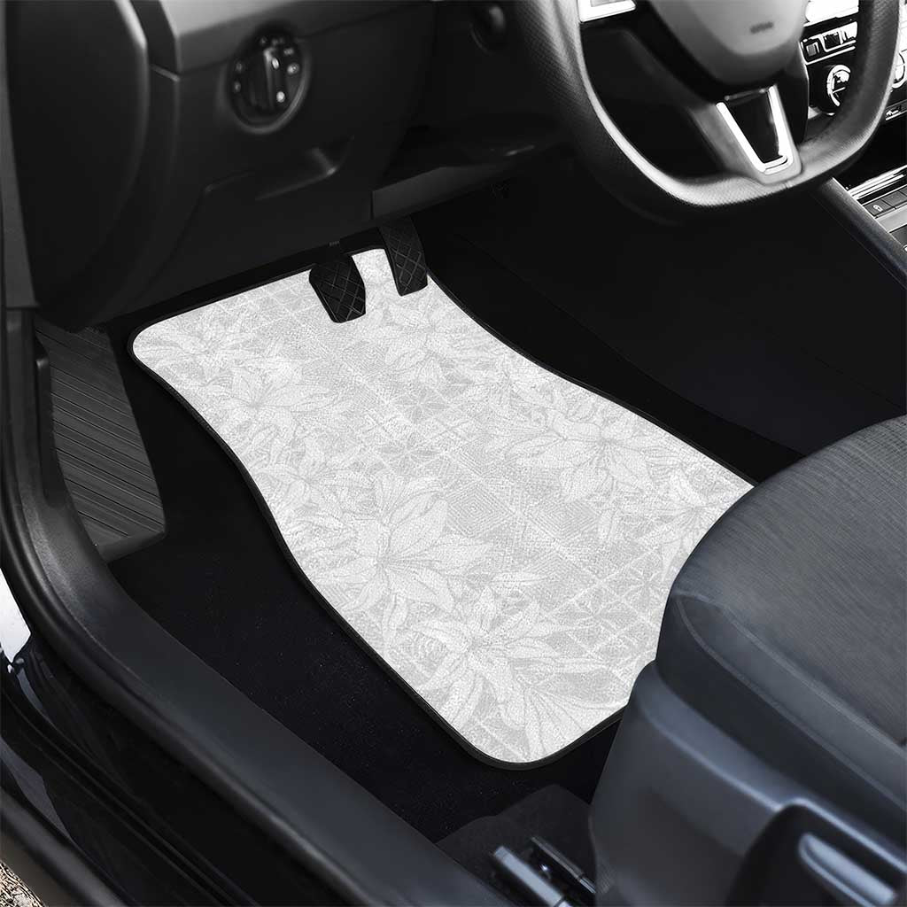 Nigeria Yoruba Osun-Osogbo Festival Car Mats White Lily Lei - African Pride