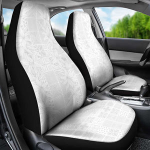 Nigeria Yoruba Osun-Osogbo Festival Car Seat Cover White Lily Lei - African Pride