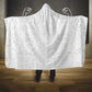 Nigeria Yoruba Osun-Osogbo Festival Hooded Blanket White Lily Lei - African Pride