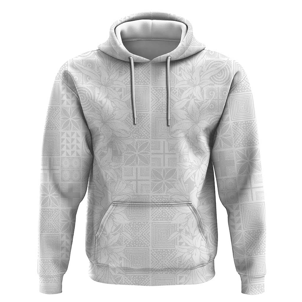 Nigeria Yoruba Osun-Osogbo Festival Hoodie White Lily Lei - African Pride