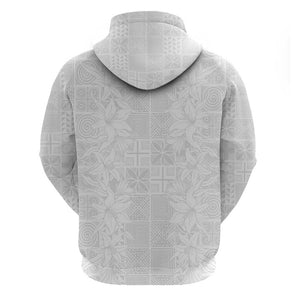 Nigeria Yoruba Osun-Osogbo Festival Hoodie White Lily Lei - African Pride