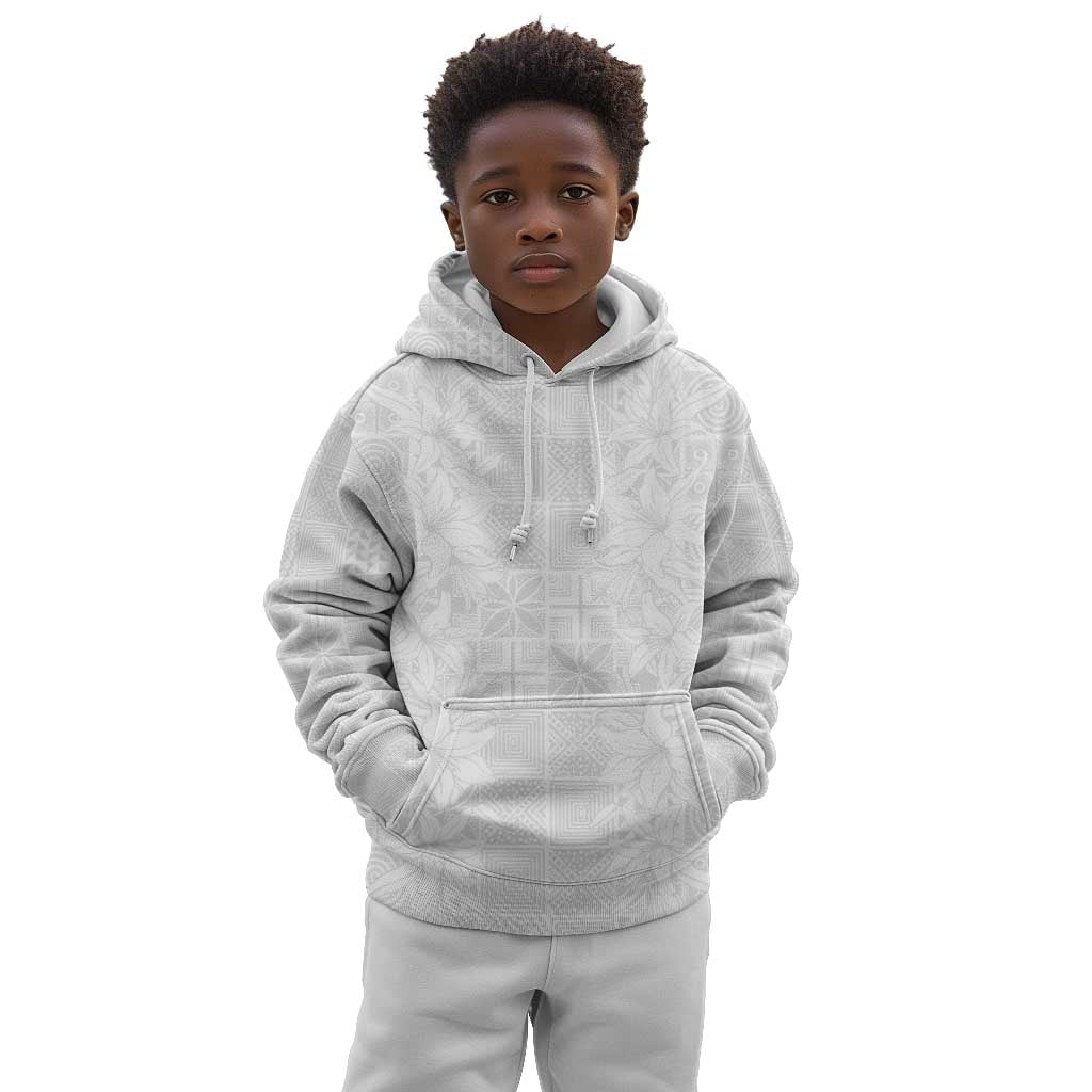 Nigeria Yoruba Osun-Osogbo Festival Kid Hoodie White Lily Lei - African Pride