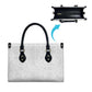 Nigeria Osun-Osogbo Festival Leather Bag White Lily Lei With Yoruba Pattern