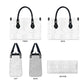Nigeria Osun-Osogbo Festival Leather Bag White Lily Lei With Yoruba Pattern