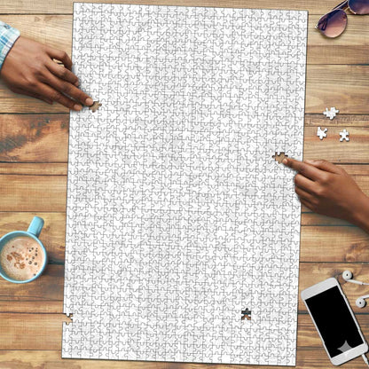 Nigeria Osun-Osogbo Festival Puzzle White Lily Lei With Yoruba Pattern