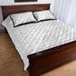 Nigeria Yoruba Osun-Osogbo Festival Quilt Bed Set White Lily Lei - African Pride