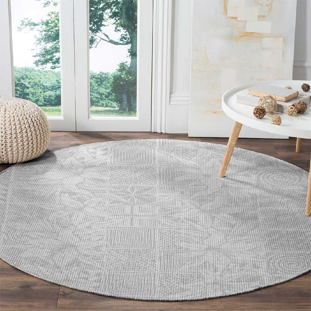 Nigeria Yoruba Osun-Osogbo Festival Round Carpet White Lily Lei - African Pride