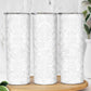 Nigeria Yoruba Osun-Osogbo Festival Skinny Tumbler White Lily Lei - African Pride