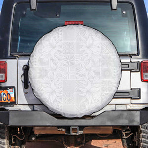 Nigeria Yoruba Osun-Osogbo Festival Spare Tire Cover White Lily Lei - African Pride