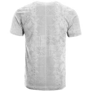 Nigeria Yoruba Osun-Osogbo Festival T shirt White Lily Lei - African Pride