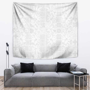 Nigeria Yoruba Osun-Osogbo Festival Tapestry White Lily Lei - African Pride