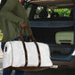 Nigeria Osun-Osogbo Festival Travel Bag White Lily Lei With Yoruba Pattern