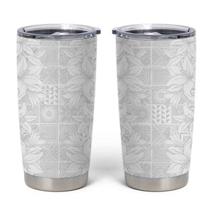 Nigeria Yoruba Osun-Osogbo Festival Tumbler Cup White Lily Lei - African Pride