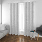 Nigeria Yoruba Osun-Osogbo Festival Window Curtain White Lily Lei - African Pride