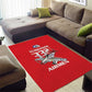 Tuskegee Red Tails Airmen Area Rug 332nd Fighter Group - Red - African Pride