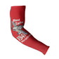 Tuskegee Red Tails Airmen Arm Sleeves P-51 Mustang 332nd Fighter Group - Red