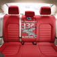 Tuskegee Red Tails Airmen Back Car Seat Cover 332nd Fighter Group - Red - African Pride