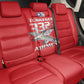 Tuskegee Red Tails Airmen Back Car Seat Cover 332nd Fighter Group - Red - African Pride