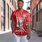 Tuskegee Red Tails Airmen Baseball Jersey 332nd Fighter Group - Red - African Pride
