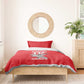 Tuskegee Red Tails Airmen Bedding Set 332nd Fighter Group - Red - African Pride