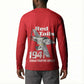 Tuskegee Red Tails Airmen Button Sweatshirt P-51 Mustang 332nd Fighter Group - Red