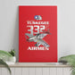 Tuskegee Red Tails Airmen Canvas Wall Art 332nd Fighter Group - Red - African Pride