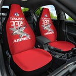 Tuskegee Red Tails Airmen Car Seat Cover 332nd Fighter Group - Red - African Pride