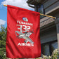 Tuskegee Red Tails Airmen Garden Flag 332nd Fighter Group - Red - African Pride