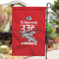 Tuskegee Red Tails Airmen Garden Flag 332nd Fighter Group - Red - African Pride