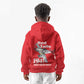 Tuskegee Red Tails Airmen Kid Hoodie 332nd Fighter Group - Red - African Pride