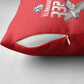 Tuskegee Red Tails Airmen Pillow Cover P-51 Mustang 332nd Fighter Group - Red